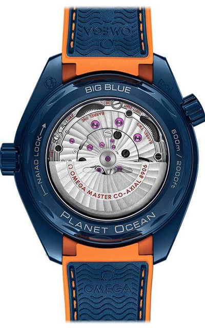 Omega Seamaster Planet Ocean 600M Big Blue Master Chronometer GMT Mens Watch (215.92.46.22.03.001)