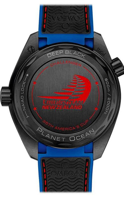 Omega Seamaster Planet Ocean 600M Master Chronometer GMT ETNZ Mens Watch (215.92.46.22.01.004)