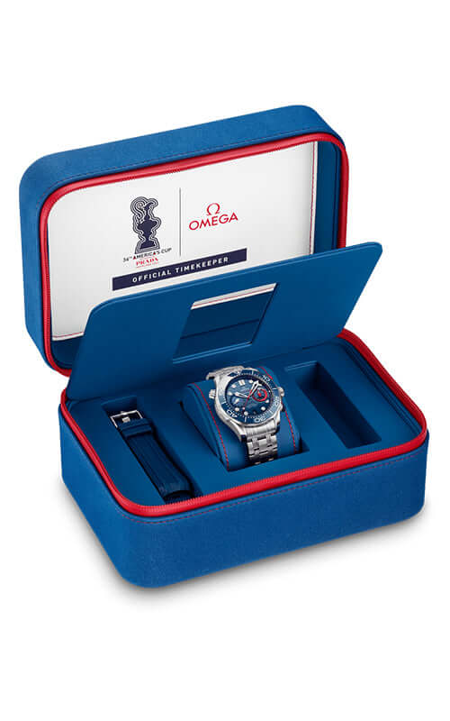 Omega Seamaster Diver 300M Master Chronometer Chronograph America's Cup 210.30.44.51.03.002