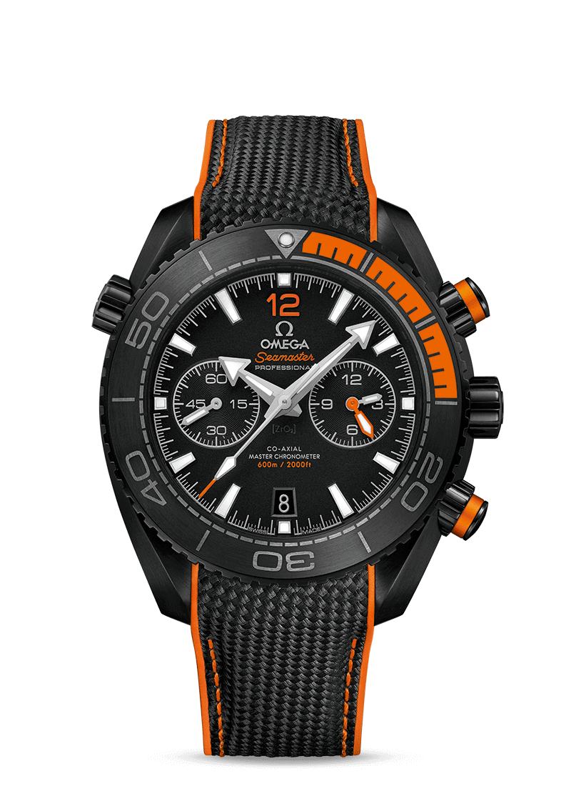 Omega Planet Ocean Deep Black 215.92.46.51.01.001 Bandiera Jewellers