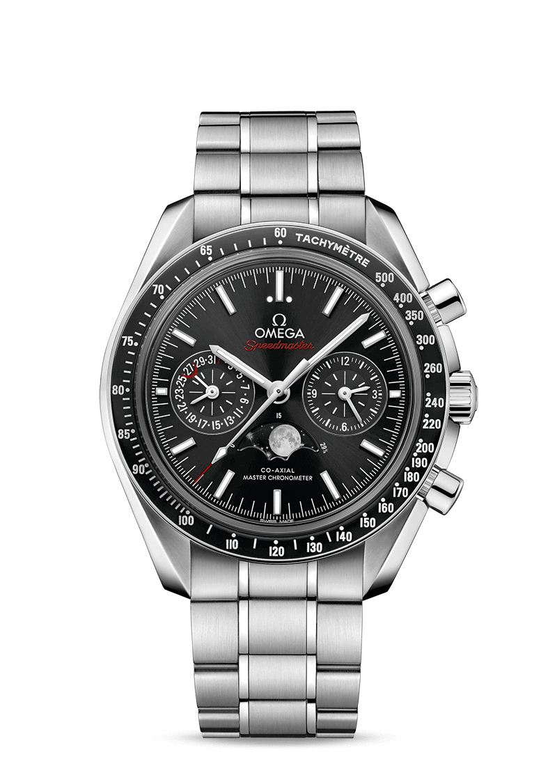 Omega Speedmaster Moonphase Co-Axial Chronograph Watch 304.30.44.52.01.001