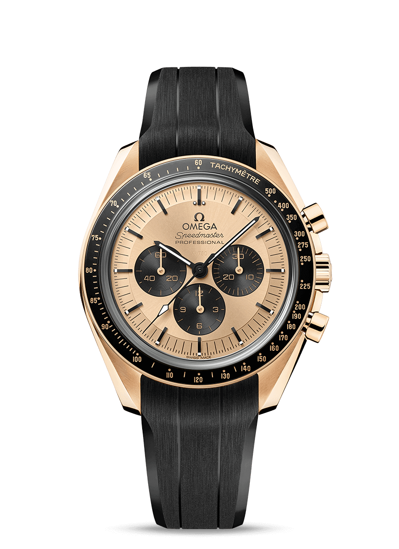 Omega Speedmaster Moonwatch Master Chronometer Chronograph 310.62.42.50.99.001 Bandiera Jewellers