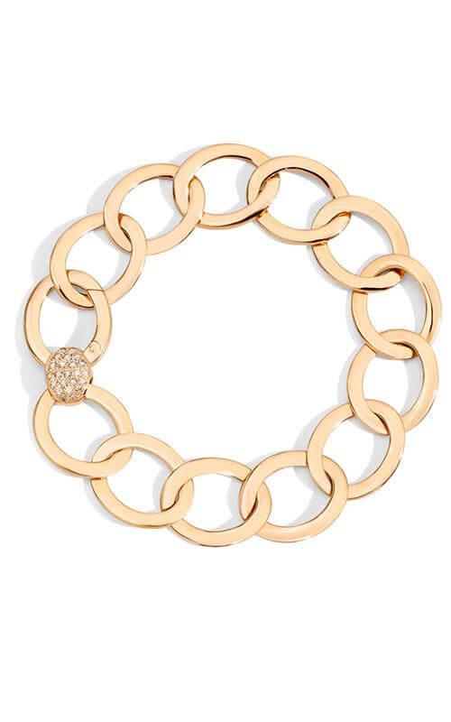 Pomellato Brera Collection 18K Rose Gold Link Bracelet (PBB9100O7000DBR00) | Bandiera Jewellers Toronto and Vaughan