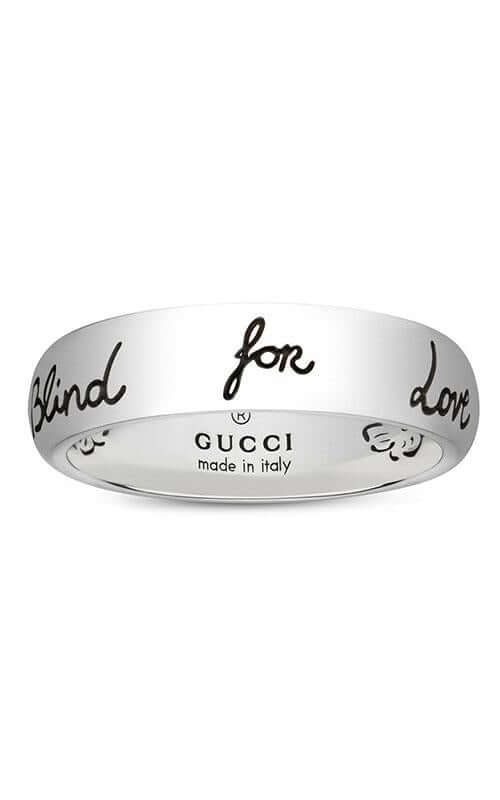 GUCCI Blind for Love Silver Ring YBC455247001 | Bandiera Jewellers Toronto and Vaughan
