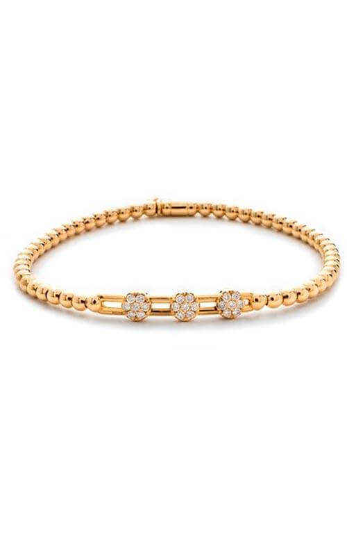 Hulchi Belluni Tresore Collection Bracelet Yellow and White Gold with Diamonds | Bandiera Jewellers Toronto and Vaughan
