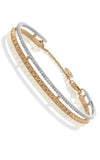 Hulchi Belluni Cubini Collection 18K Rose Gold Bangle with diamonds (60370 -RWW) | Bandiera Jewellers Toronto and Vaughan