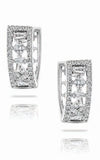 Hulchi Belluni Dentelle Collection, 18K White Gold Earrings with diamonds (89425-WW) | Bandiera Jewellers Toronto and Vaughan