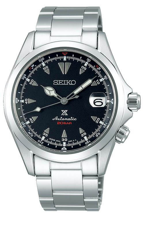 Seiko Prospex 'Sharks Tooth' Black Dial Alpinist Mens Watch SPB117J1 | Bandiera Jewellers Toronto and Vaughan