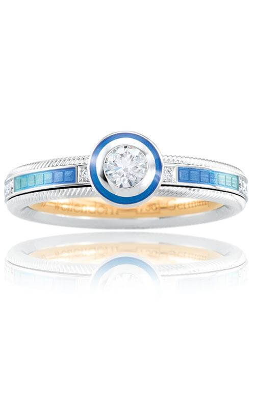 Wellendorff Thank You For. Aqua Ring 607359 | Bandiera Jewellers Toronto and Vaughan