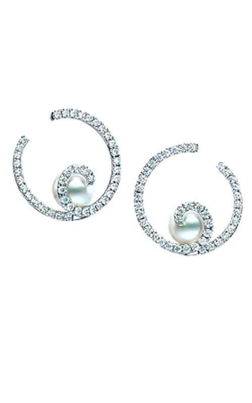 Mikimoto Earrings Akoya Pearl White (PE1529DW) | Bandiera Jewellers Toronto and Vaughan