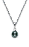 Mikimoto Black South Sea Pearl Pendant (PPS902BDW) | Bandiera Jewellers Toronto and Vaughan