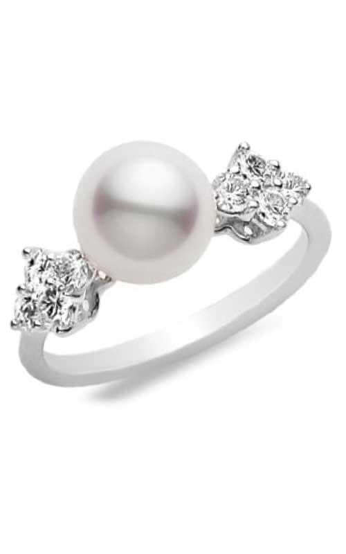 Mikimoto Ring Akoya Pearl White 8mm A+ (PRA884DW) | Bandiera Jewellers Toronto and Vaughan