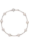 Mikimoto Tin Cup Bracelet 5mm PD129WP055 | Bandiera Jewellers Toronto and Vaughan