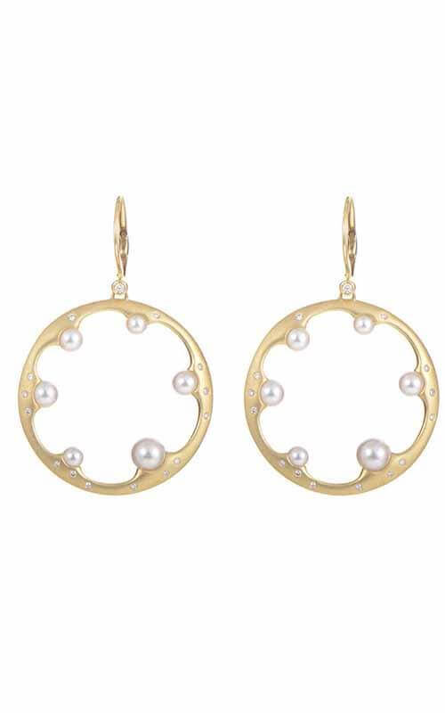 Mikimoto Tempo Lunar White Akoya Pearl Earrings (PEA974DK) | Bandiera Jewellers Toronto and Vaughan