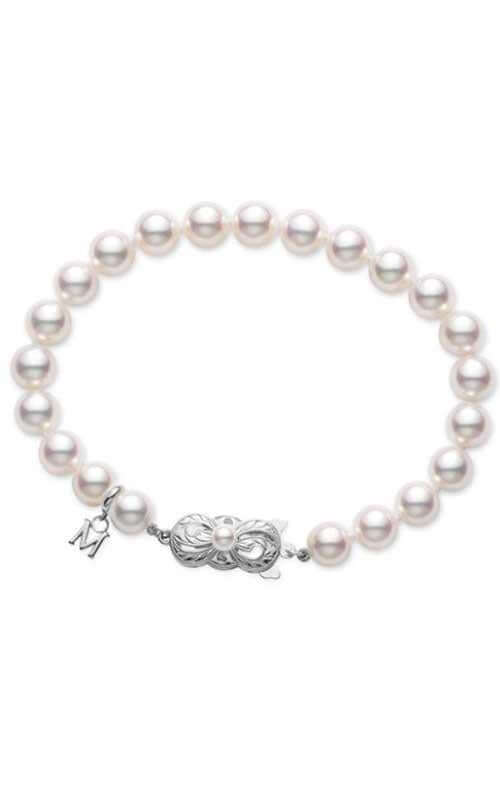 Mikimoto Bracelet Akoya Pearl White 7.5x7mm A (UD75107W) | Bandiera Jewellers Toronto and Vaughan