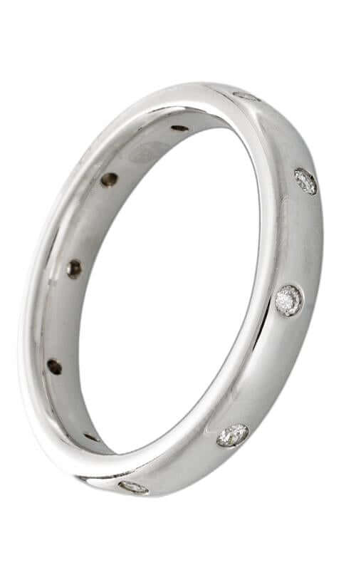 Bandiera Jewellers Wedding Band White Gold 0.15ct