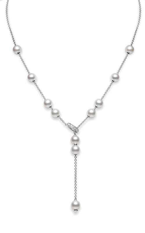 Mikimoto Necklace Pearls in Motion Akoya Pearls White (PPL351DW11) | Bandiera Jewellers Toronto and Vaughan
