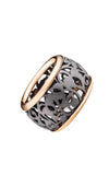 Pomellato Arabesque Ring Rose Gold, Titanium (PAB5031OT00000000) | Bandiera Jewellers Toronto and Vaughan
