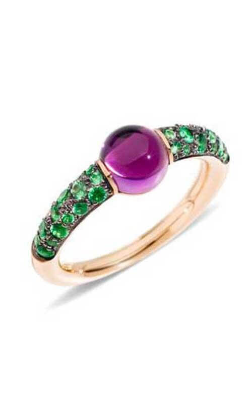Pomellato M&#39;ama Non M&#39;ama Ring Rose Gold, Amethyst and Tsavorites (A.B502TO7TZOI)&lt;/body&gt; | Bandiera Jewellers Toronto and Vaughan