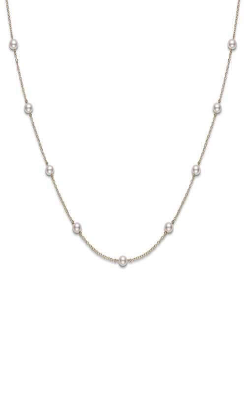Mikimoto Tin Cup Necklace Akoya Pearls (PC158AW) | Bandiera Jewellers Toronto and Vaughan