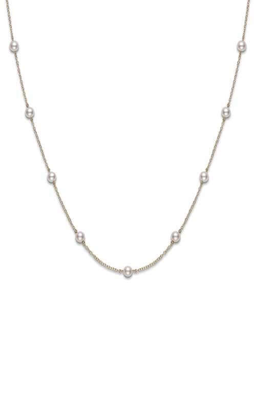 Mikimoto Tin Cup Necklace Akoya Pearls (PC158AW) | Bandiera Jewellers Toronto and Vaughan
