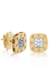 Roberto Coin Pois Mois Stud Earrings Yellow Gold and Diamonds (777922AJERXO) | Bandiera Jewellers Toronto and Vaughan