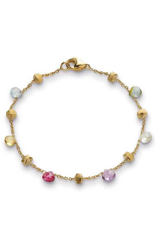 Marco Bicego Paradise Bracelet Yellow Gold and Mixed Gemstones (BB765-MIX01) | Bandiera Jewellers Toronto and Vaughan