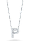 Roberto Coin Love Letter P White Gold and Diamonds Pendant (001634AWCHXP) | Bandiera Jewellers Toronto and Vaughan