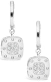 Roberto Coin Pois Moi Earrings White Gold and Diamonds (7771199AWERX) | Bandiera Jewellers Toronto and Vaughan