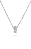 Roberto Coin Princess Pendant White Gold and Diamonds (7771359WCHX) | Bandiera Jewellers Toronto and Vaughan