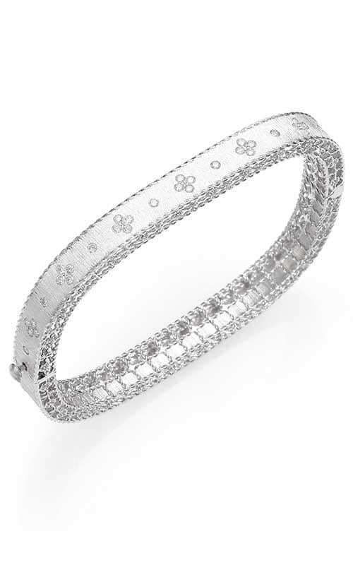 Roberto Coin Princess Bangle White Gold and Diamond (7771211AWBAX) | Bandiera Jewellers Toronto and Vaughan