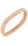 Roberto Coin Princess Bangle Rose Gold and Diamond (7771211AXBAX) | Bandiera Jewellers Toronto and Vaughan