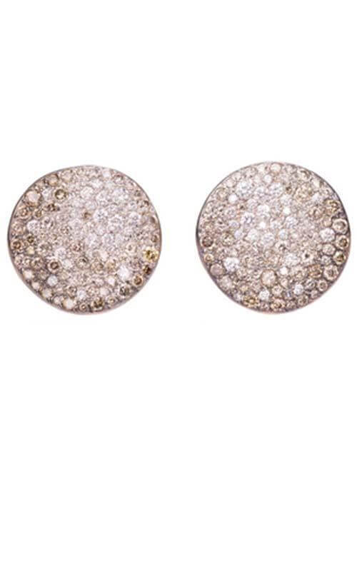 Pomellato Sabbia Stud Earrings Rose Gold and Diamonds (O.B607BO7/BR/PLF) | Bandiera Jewellers Toronto and Vaughan