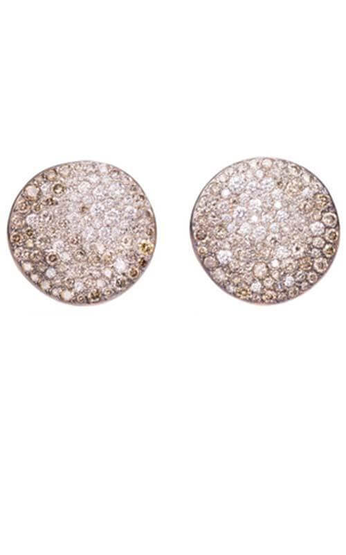 Pomellato Sabbia Stud Earrings Rose Gold and Diamonds (O.B607BO7/BR/PLF) | Bandiera Jewellers Toronto and Vaughan