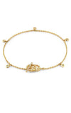 Gucci GG Running Bracelet Medium 18k Yellow Gold and Diamonds YBA481671001017 | Bandiera Jewellers Toronto and Vaughan