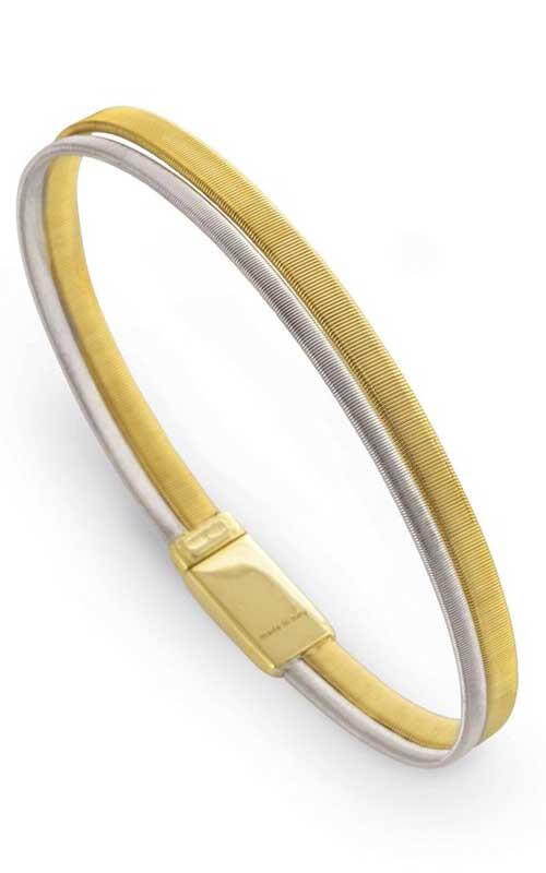 Marco Bicego Masai Bracelet 2 Row Yellow and White Gold (BG721) | Bandiera Jewellers Toronto and Vaughan
