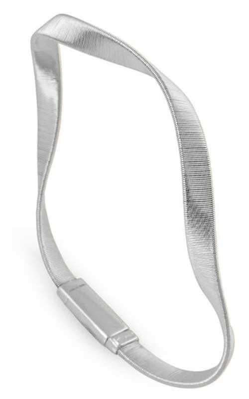 Marco Bicego Marrakech Supreme Bangle White Gold (BG723 W) | Bandiera Jewellers Toronto and Vaughan