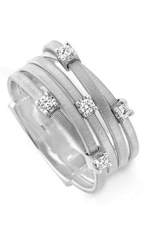 Marco Bicego Goa Ring 5 Row White Gold and Diamond (AG270 B) | Bandiera Jewellers Toronto and Vaughan