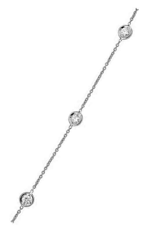 Roberto Coin Tiny Treasures 5 Diamond 18k White Gold Bracelet 001316AWLBD0 | Bandiera Jewellers Toronto and Vaughan