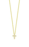 Roberto Coin Gold Baby Cross Necklace (001883AYCHX0) | Bandiera Jewellers Toronto and Vaughan