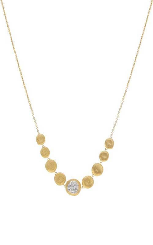 Marco Bicego Jaipur Gold & Diamond Necklace (CB2227 B YW Q6) | Bandiera Jewellers Toronto and Vaughan
