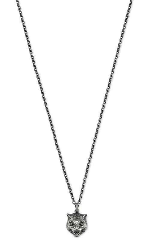 Gucci Gatto Silver Necklace (YBB43360800100U) | Bandiera Jewellers Toronto and Vaughan