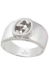 Gucci Interlocking-G Silver Ring (YBC479228001013) | Bandiera Jewellers Toronto and Vaughan