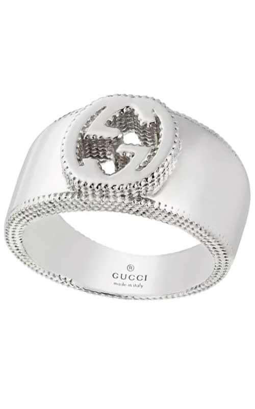 Gucci Interlocking-G Silver Ring (YBC479228001013) | Bandiera Jewellers Toronto and Vaughan