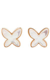 Mimi I Wish I Could Fly Gold and Mother-Of-Pearl Earrings (OXM113R8M1) | Bandiera Jewellers Toronto and Vaughan