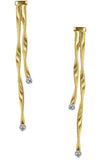 Marco Bicego Marrakech Gold and Diamonds Drop Earrings (OG83-B) | Bandiera Jewellers Toronto and Vaughan