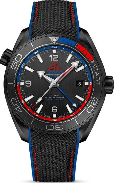 Omega Seamaster Planet Ocean 600M Master Chronometer GMT ETNZ Mens Watch (215.92.46.22.01.004)