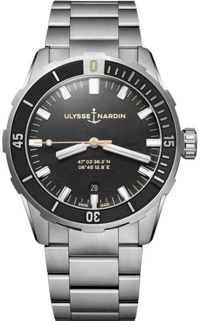 Ulysse Nardin Divers Mens Watch 8163-175-7M/92 | Bandiera Jewellers Toronto and Vaughan
