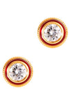 Wellendorff Declaration of Love Gold & Diamonds Earrings (808726) | Bandiera Jewellers Toronto and Vaughan